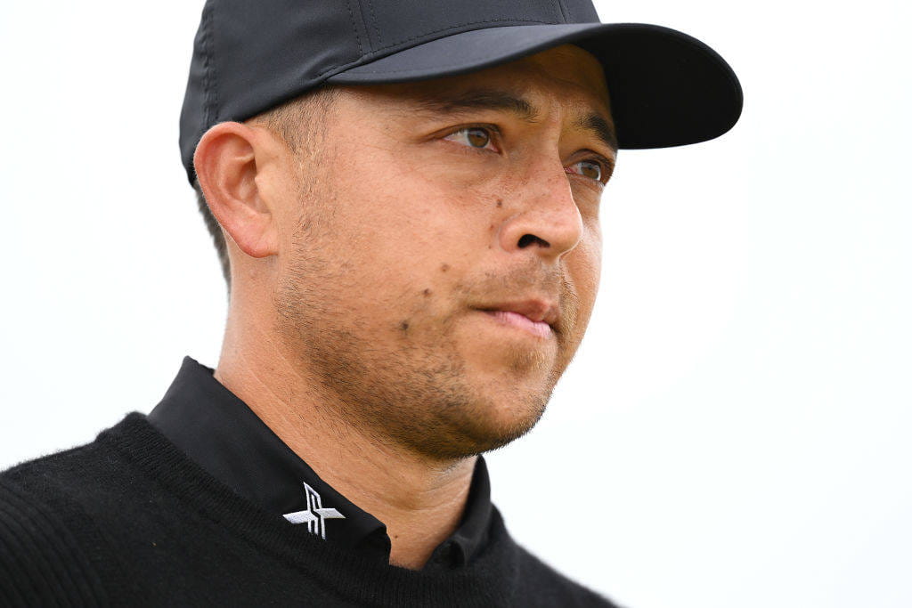 Xander Schauffele on the final day of The 152nd Open